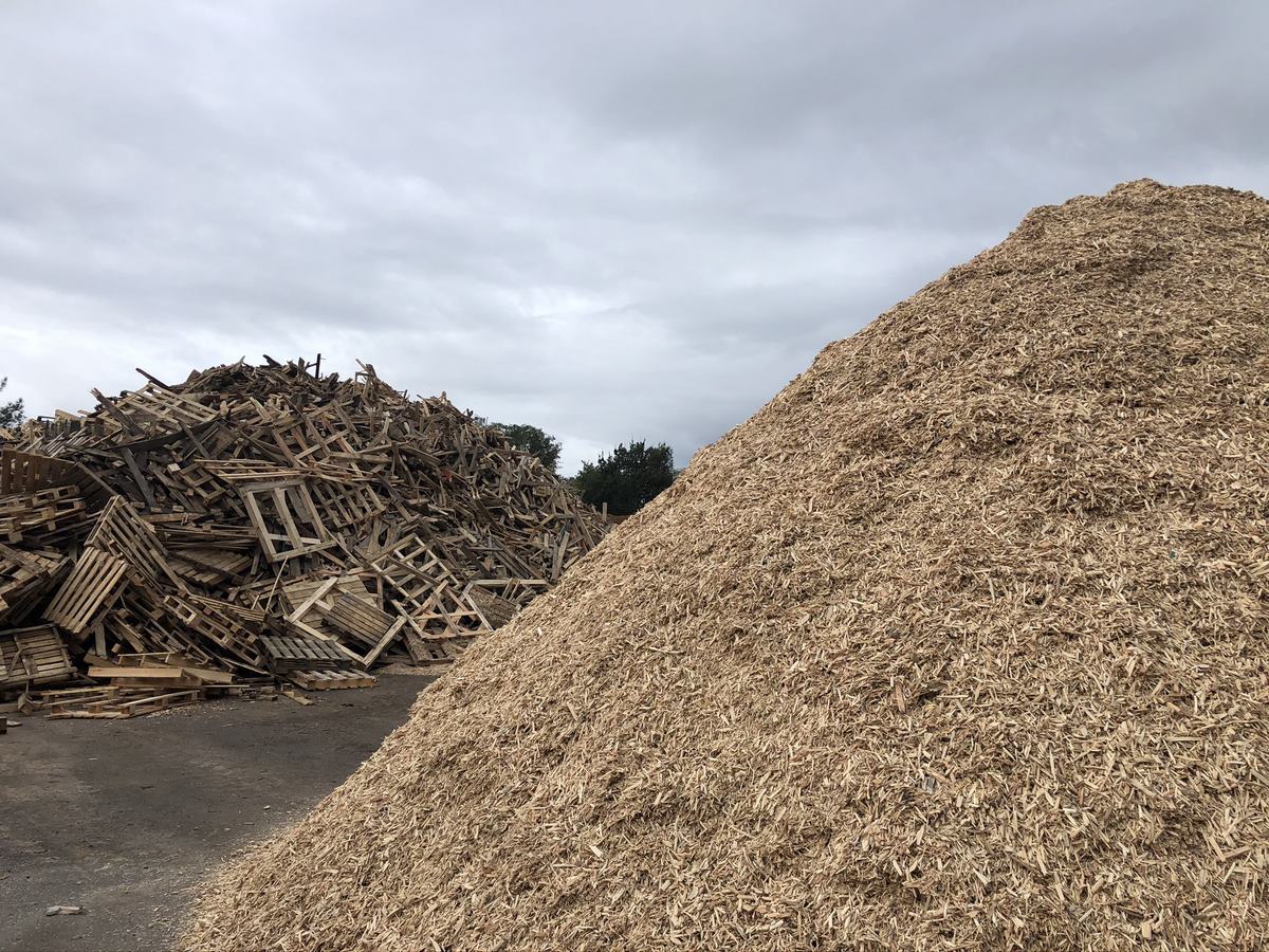 Vente de plaquettes forestières bois énergie biomasse